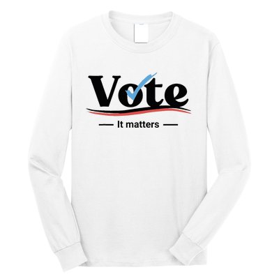 Vote It Matters Long Sleeve Shirt