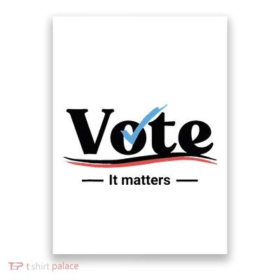 Vote It Matters Poster