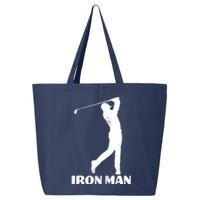 Vintage Iron Man Golf Design 25L Jumbo Tote