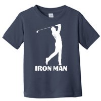 Vintage Iron Man Golf Design Toddler T-Shirt