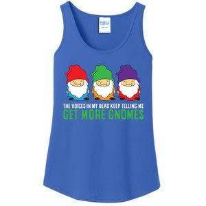 Voices In My Head Keep Telling Me Get More Gnomes Gift Ladies Essential Tank