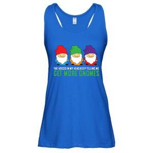 Voices In My Head Keep Telling Me Get More Gnomes Gift Ladies Essential Flowy Tank