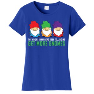 Voices In My Head Keep Telling Me Get More Gnomes Gift Women's T-Shirt