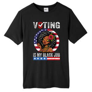 Voting Is My Black Job Tall Fusion ChromaSoft Performance T-Shirt