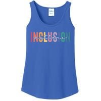 Vintage Inclusion Matters Special Education Neurodiversity Gift Ladies Essential Tank