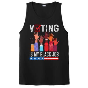 Voting Is My Black Job Flag PosiCharge Competitor Tank