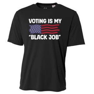 Voting Is My Black Job America Cooling Performance Crew T-Shirt