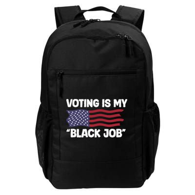 Voting Is My Black Job America Backpack