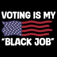 Voting Is My Black Job America Bag
