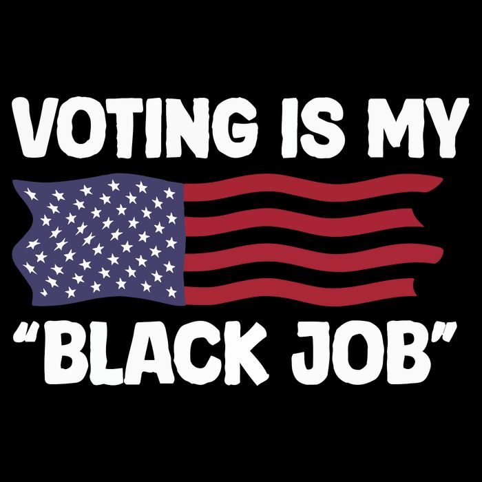 Voting Is My Black Job America Bag