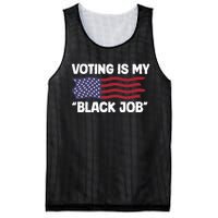 Voting Is My Black Job America Mesh Reversible Basketball Jersey Tank