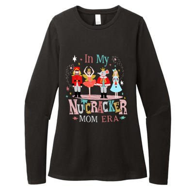 Vintage In My Nutcracker Mom Era Christmas Mom Xmas Womens CVC Long Sleeve Shirt