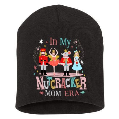 Vintage In My Nutcracker Mom Era Christmas Mom Xmas Short Acrylic Beanie