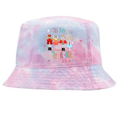 Vintage In My Nutcracker Mom Era Christmas Mom Xmas Tie-Dyed Bucket Hat