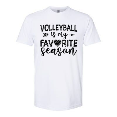 Volleyball Is My Favorite Season For Volleyball Lovers Gift Softstyle® CVC T-Shirt