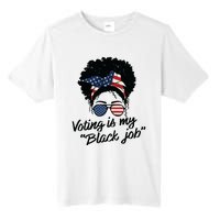 Voting Is My Black Job Women Tall Fusion ChromaSoft Performance T-Shirt