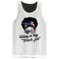 Voting Is My Black Job Women Mesh Reversible Basketball Jersey Tank