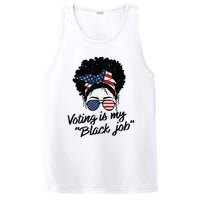 Voting Is My Black Job Women PosiCharge Competitor Tank