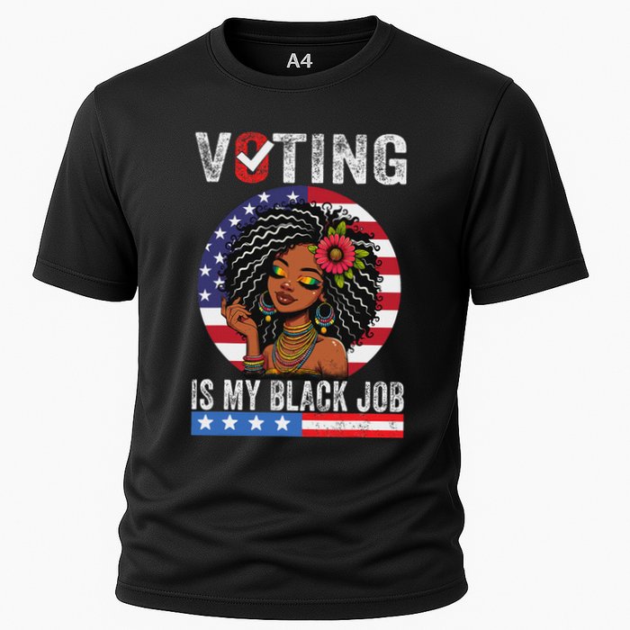 Voting Is My Black Job Performance Shirt