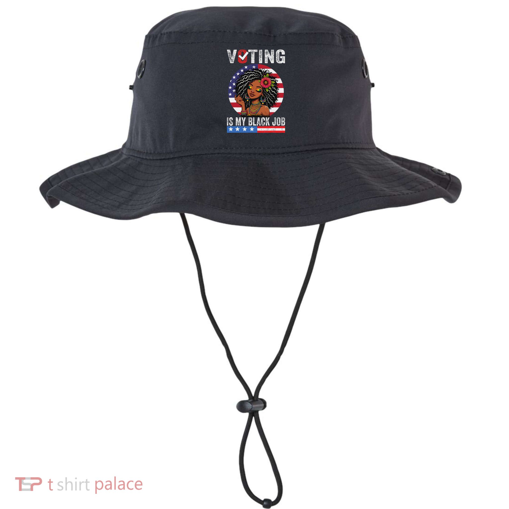 Voting Is My Black Job Bucket Hat