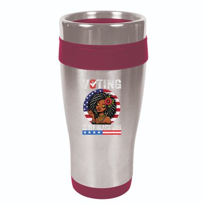 Voting Is My Black Job 16oz Travel Tumbler