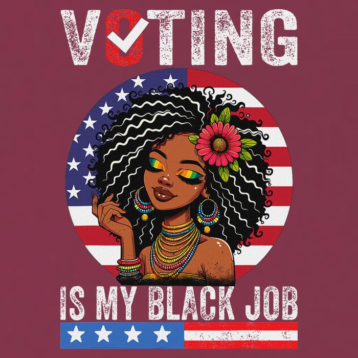 Voting Is My Black Job 16oz Travel Tumbler
