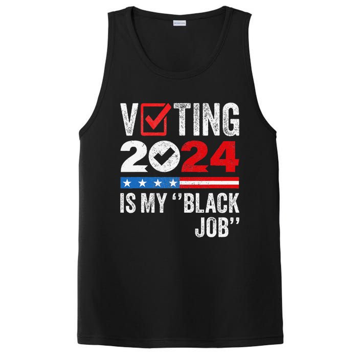 Voting Is My Black Job Gift PosiCharge Competitor Tank