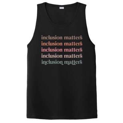 Vinatge Inclusion Matters Positive Diversity Kindness Matter PosiCharge Competitor Tank