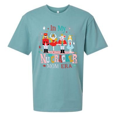 Vintage In My Nutcracker Mom Era Christmas Women Mom Xmas Sueded Cloud Jersey T-Shirt