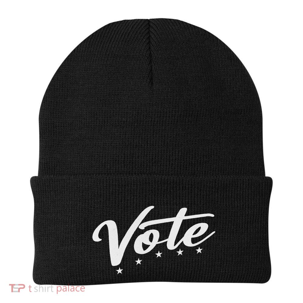Vote It Matters Voting Rights Bold Design Knit Cap Winter Beanie