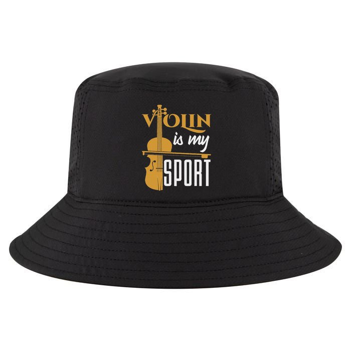 Violin Is My Sport Violinist Violin Player Instrument Cool Comfort Performance Bucket Hat