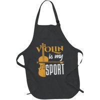 Violin Is My Sport Violinist Violin Player Instrument Apron