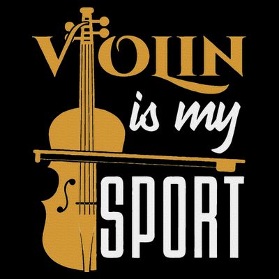 Violin Is My Sport Violinist Violin Player Instrument T-Shirt