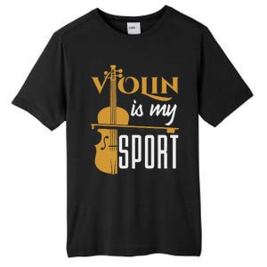 Violin Is My Sport Violinist Violin Player Instrument Tall Fusion ChromaSoft Performance T-Shirt