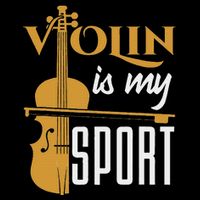 Violin Is My Sport Violinist Violin Player Instrument Flatbill Hat