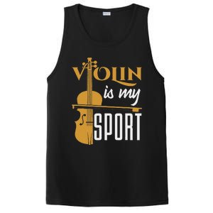 Violin Is My Sport Violinist Violin Player Instrument PosiCharge Competitor Tank