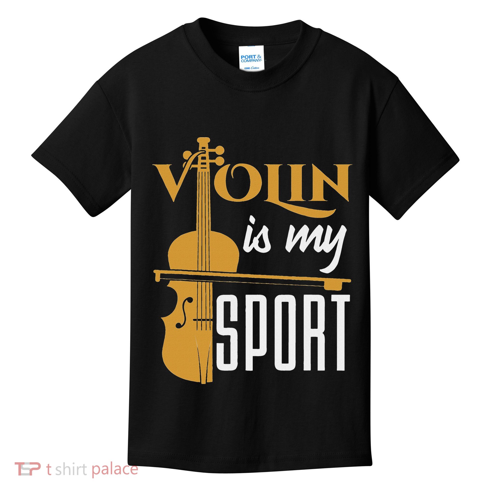 Violin Is My Sport Violinist Violin Player Instrument Kids T-Shirt