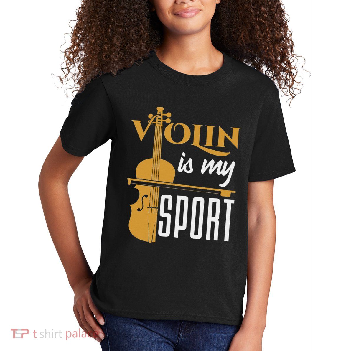 Violin Is My Sport Violinist Violin Player Instrument Kids T-Shirt