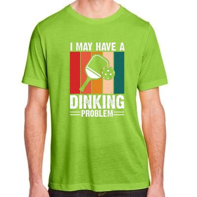 Vintage I May Have A Drinking Problem Pickleball Gift For Pickleball Fans Adult ChromaSoft Performance T-Shirt