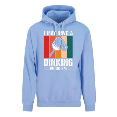 Vintage I May Have A Drinking Problem Pickleball Gift For Pickleball Fans Unisex Surf Hoodie