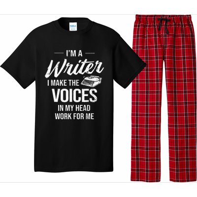 Voice In My Head Work For Me Author Writer Pajama Set