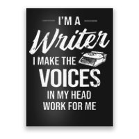 Voice In My Head Work For Me Author Writer Poster