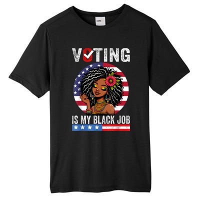 Voting Is My Black Job Tall Fusion ChromaSoft Performance T-Shirt