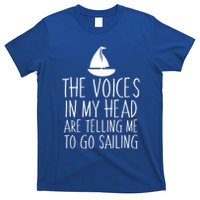 Voices In My Head Tell Me That I Should Go Sailing T-Shirt