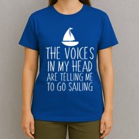 Voices In My Head Tell Me That I Should Go Sailing T-Shirt