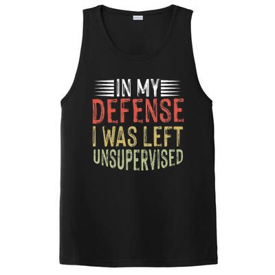 vintage In my defense i was left unsupervised PosiCharge Competitor Tank