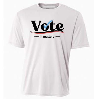 Vote It Matters Cooling Performance Crew T-Shirt