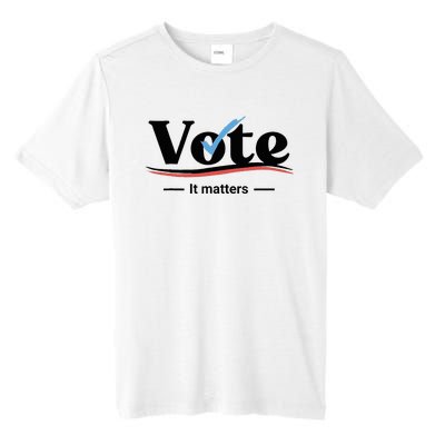 Vote It Matters Tall Fusion ChromaSoft Performance T-Shirt