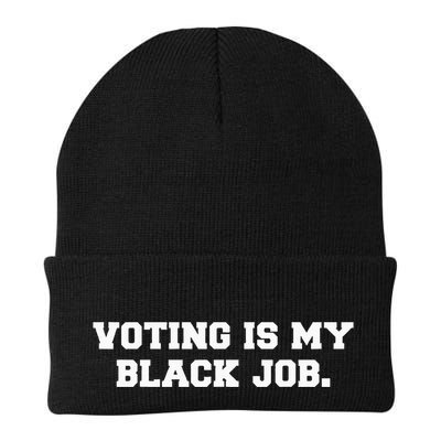 Voting Is My Black Job Beanie