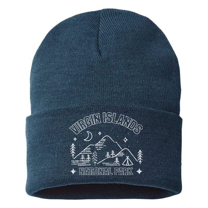 Virgin Islands National Park Explore Adventure Camp Mountain Sustainable Knit Beanie